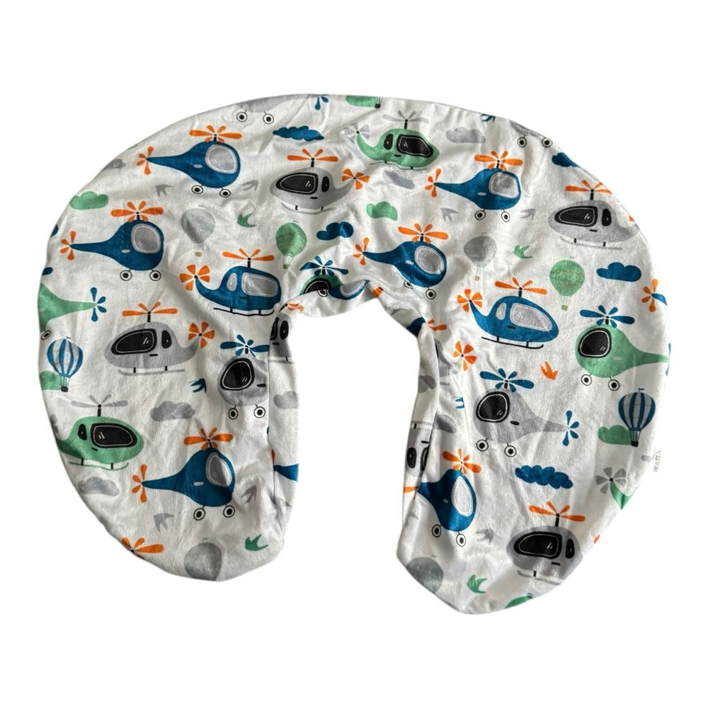 iEvolve Helicopter Print‎ Nursing Pillow Cover – Soft Polyester, Zippered